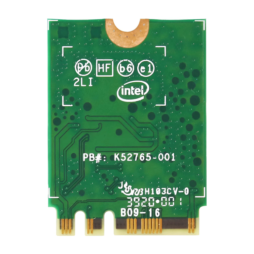 EDUP AX210 green PCI Express wireless network card for laptops with Wi-Fi 6E and Bluetooth