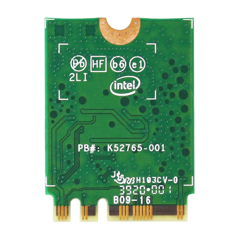 EDUP AX210 green PCI Express wireless network card for laptops with Wi-Fi 6E and Bluetooth