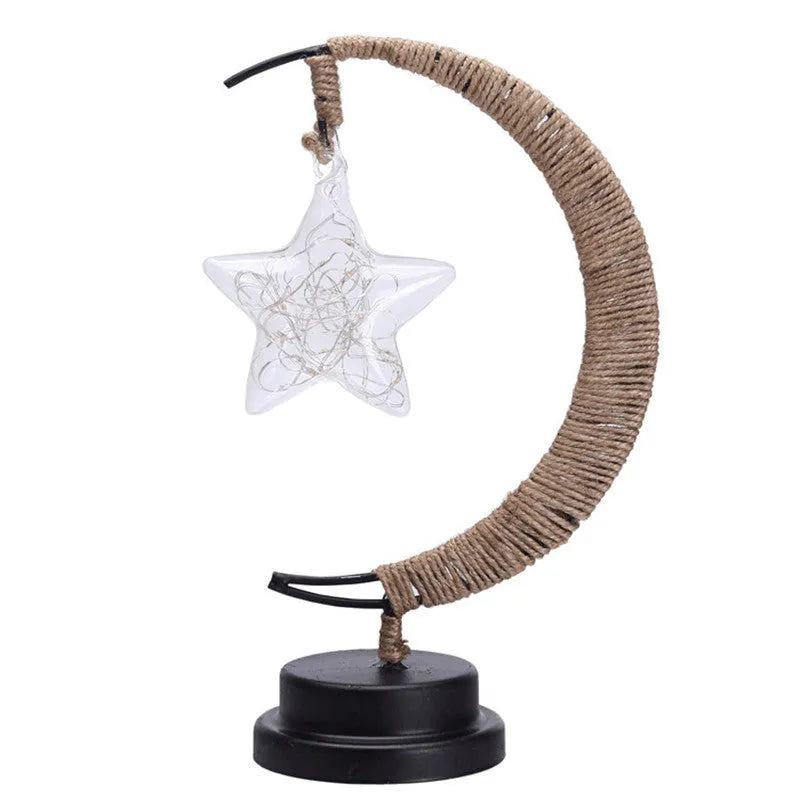 LED Star Lights with High-Transparent Glass Pendants Multicolour Decorative Copper Wire String Lights 2m 20 Lamps USB Plug-In Power Supply for Parties Weddings Home Decor Apple Ball Rattan Ball Styles Available