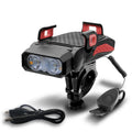 Rechargeable bicycle light in choice of colours with single or double lamp options