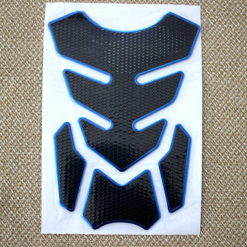3D King Kong PVC self-adhesive motorcycle sticker in 19x14cm size with black edge colour