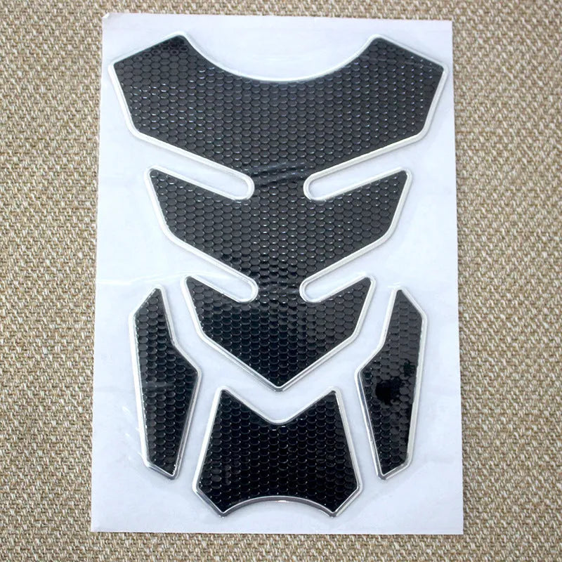 3D King Kong PVC self-adhesive motorcycle sticker in 19x14cm size with black edge colour