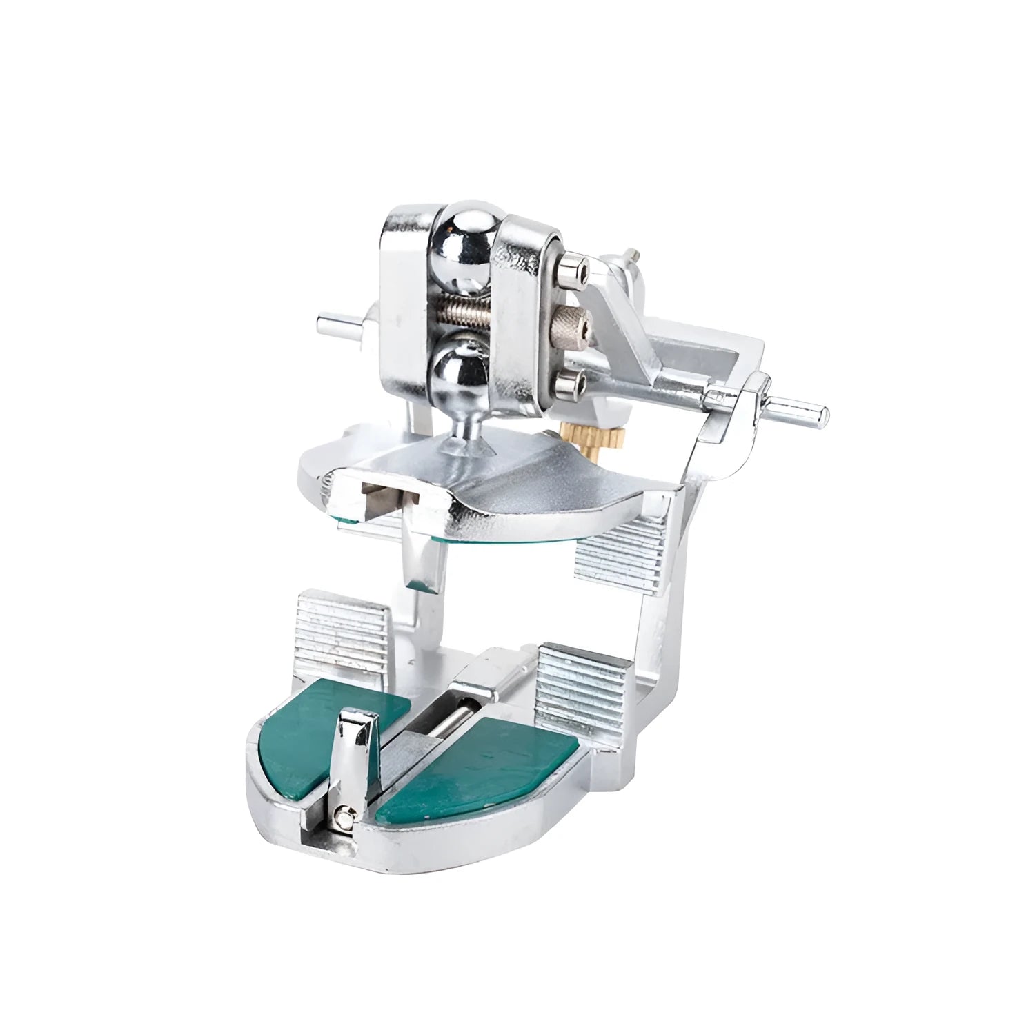 Korean dental articulator with metal frame and three adjustable locking points
