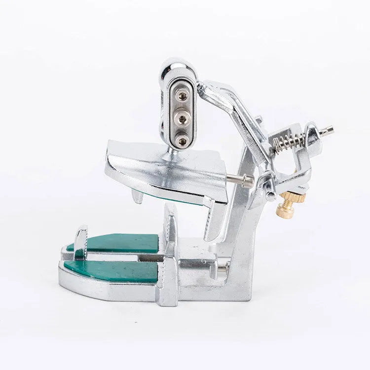 Korean dental articulator with metal frame and three adjustable locking points