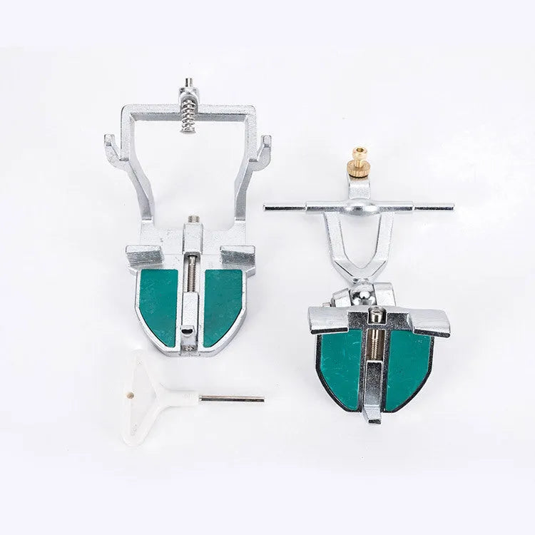 Korean dental articulator with metal frame and three adjustable locking points