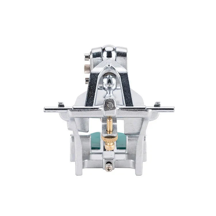 Korean dental articulator with metal frame and three adjustable locking points