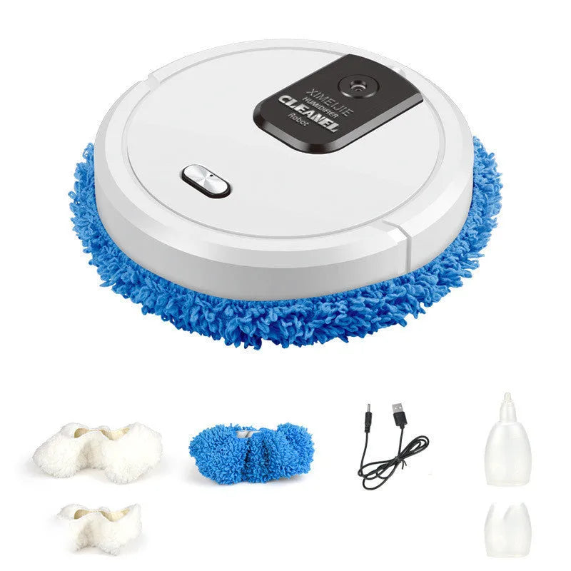Automatic sweeping and mopping robot cleaner with spray function in multiple colour options