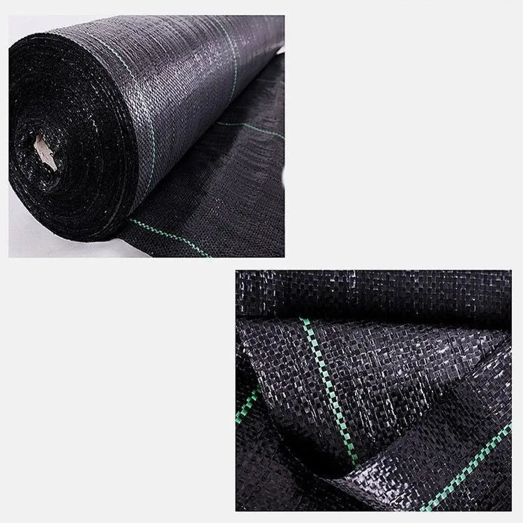 Black PE plastic weed-proof cloth for farmland weed suppression in multiple size options