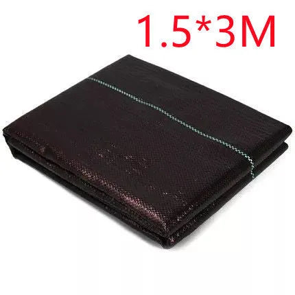 Black PE plastic weed-proof cloth for farmland weed suppression in multiple size options