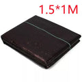 Black PE plastic weed-proof cloth for farmland weed suppression in multiple size options