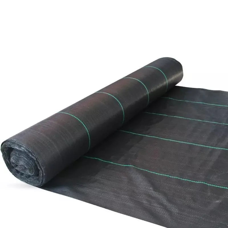 Black PE plastic weed-proof cloth for farmland weed suppression in multiple size options