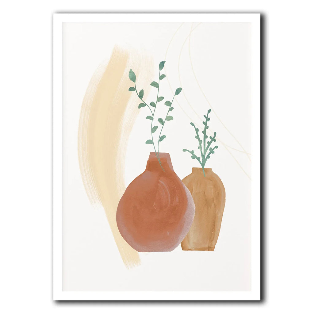 Bohemian style canvas painting wall art on unframed waterproof canvas material