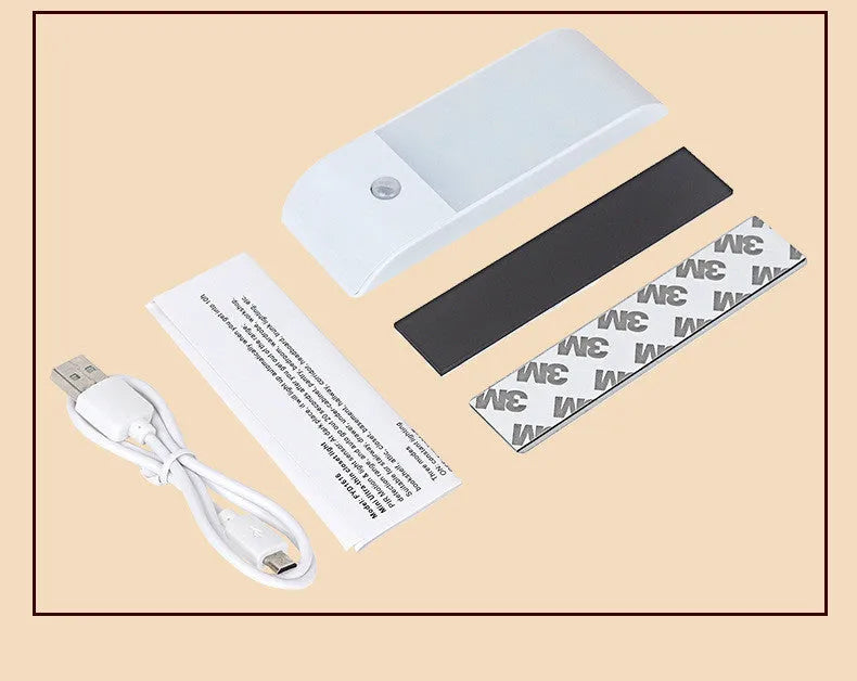 Human body infrared sensor LED night light with PVC shade in New Chinese style design