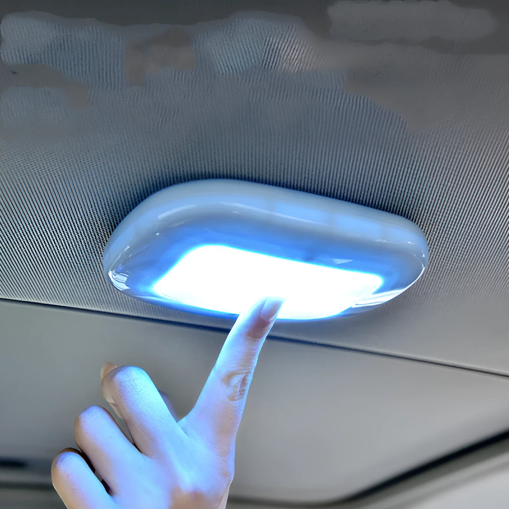 Black car LED reading lamp interior ceiling light 12x9mm with white light output for GM vehicles