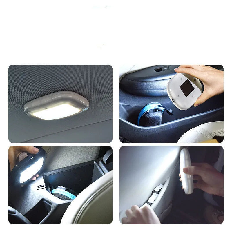 Black car LED reading lamp interior ceiling light 12x9mm with white light output for GM vehicles