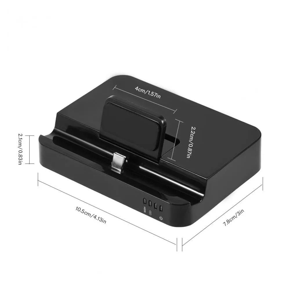 Black mobile phone to HD converter for 5Gbps data transfer
