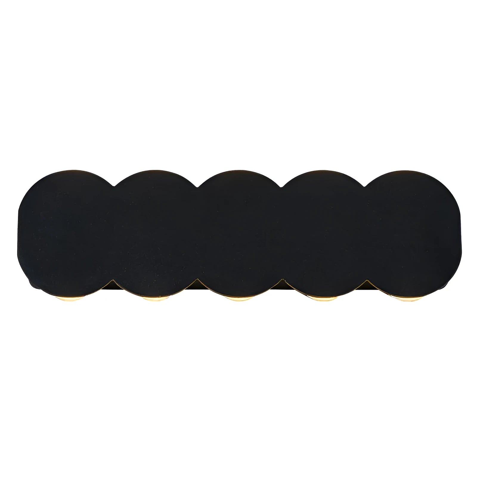 Modern minimalist waterproof LED wall light for indoor and outdoor installation
