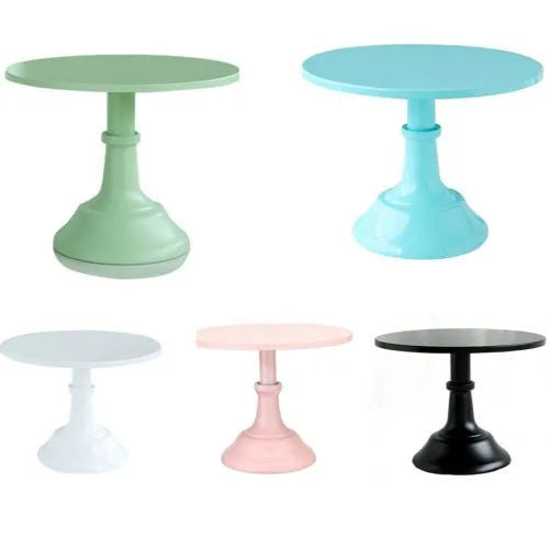 Three-tier 10-inch dessert tray with 25cm high sections in gold colour for cake display.