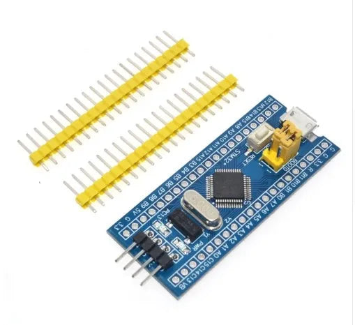 STM32F103C8T6 ARM Cortex-M3 development board with Mini USB port and pin headers