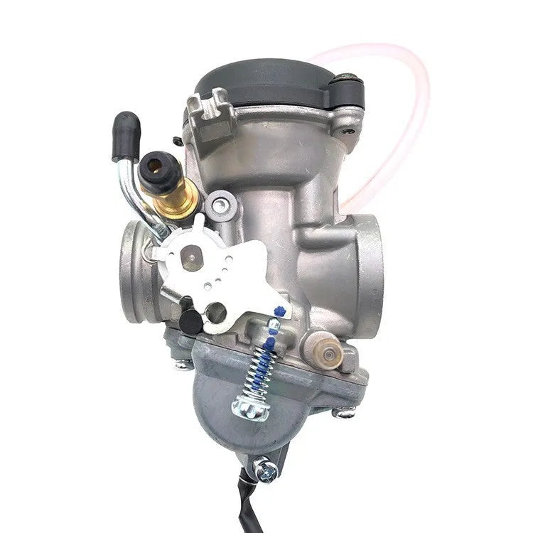 Replacement carburetor for Suzuki EN125 and Diamond Leopard HJ125K-2 motorcycles with manual or wire pull damper.