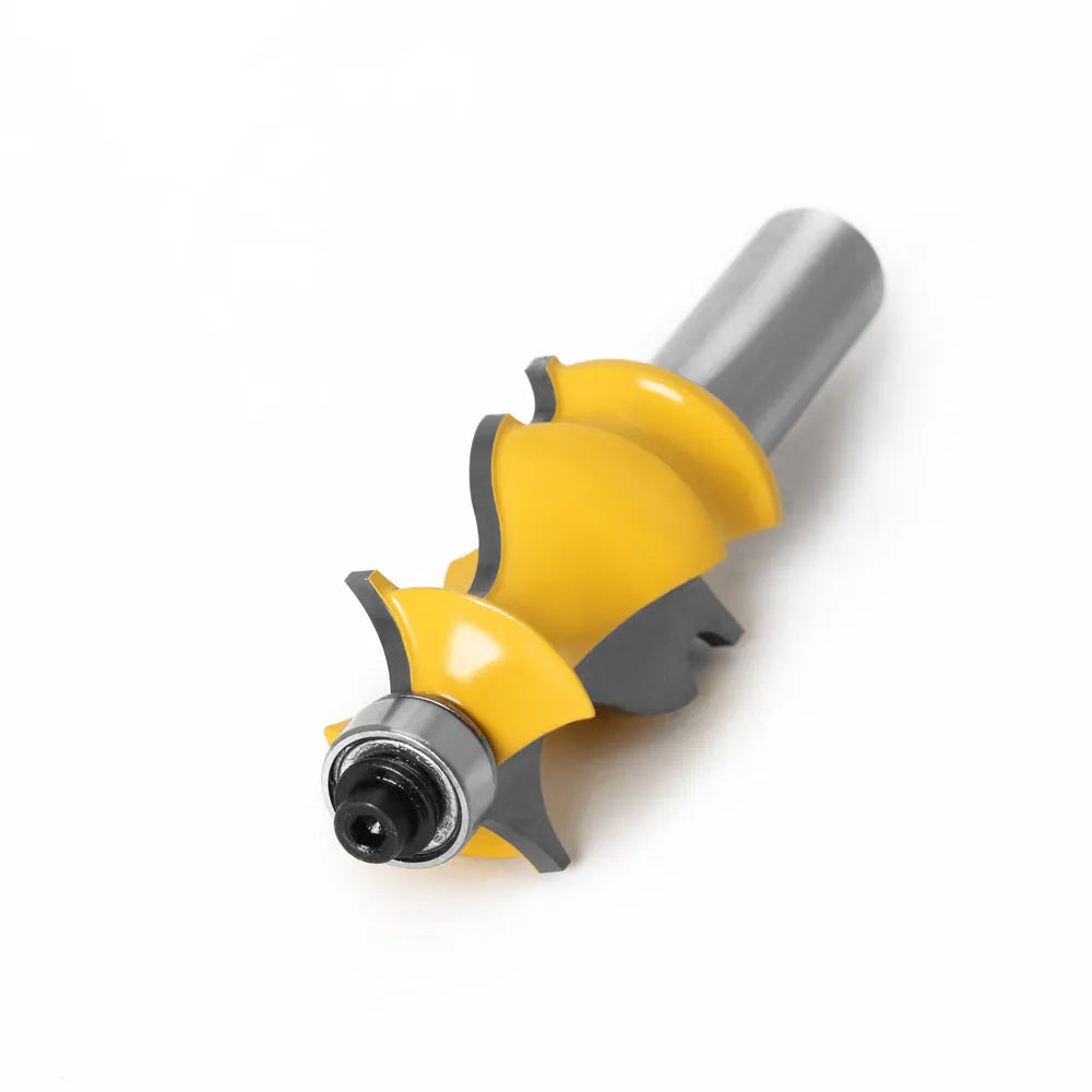 Fish-shaped armrest knife 12mm mould drill bit with YG6 alloy cutter head for wood line cutting