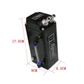 D1 double hole car engine oil catch tank in red, blue, black, or silver colour