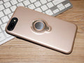 Magnetic polycarbonate and TPU back cover case for iPhone, shown in multiple solid colour options.