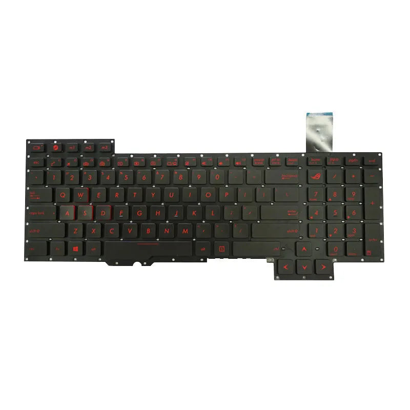 Black wired PS/2 keyboard with multimedia function keys on a desk