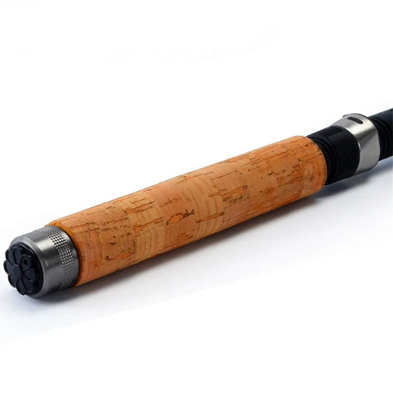 Carbon ice fishing rod with bakelite super hard handle, multiple length options from 1.3m to 2.7m