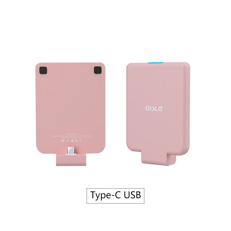 MP282P back clip battery in multiple colours showing 4500mAh capacity and thin 9mm profile