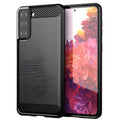 Black TPU brushed soft back cover for Samsung Galaxy S21+ S30+ with injection moulded finish