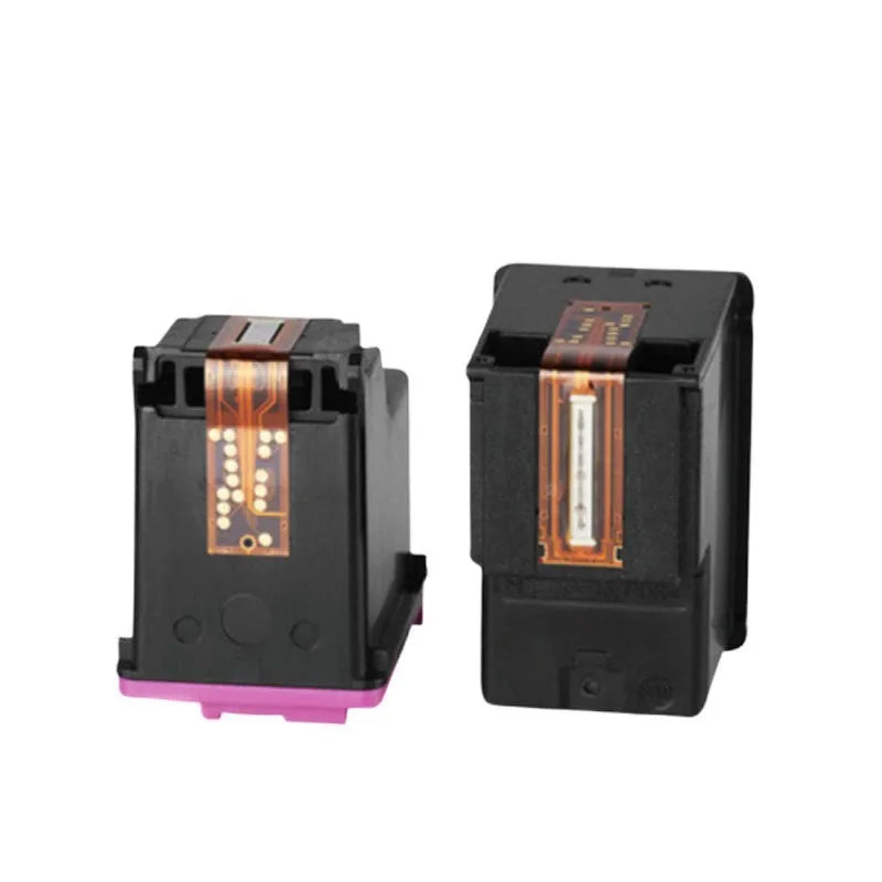 Black and colour compatible ink cartridges for HP Deskjet and Officejet printers.