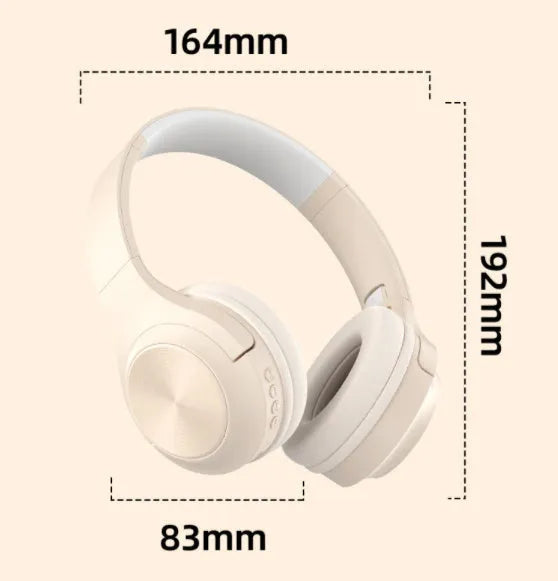 Creative design wireless Bluetooth headset shown in Ivory White, Chalk Black and Youth Green colour options.