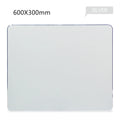 Aluminium alloy metal mouse pad double-sided with wrist support in black, gold, and silver colours, 230x180mm to 600x300mm sizes
