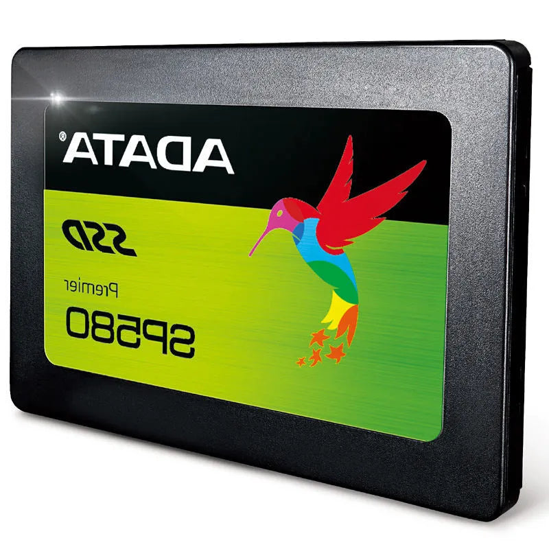 Black internal SATA3 2.5-inch solid state drive with TLC NAND, 7mm thickness, capacity options 120GB to 960GB