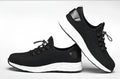 Fuhao Taihua black anti-smashing steel toe cap protective shoes with flying net upper and ventilation holes, low-cut style