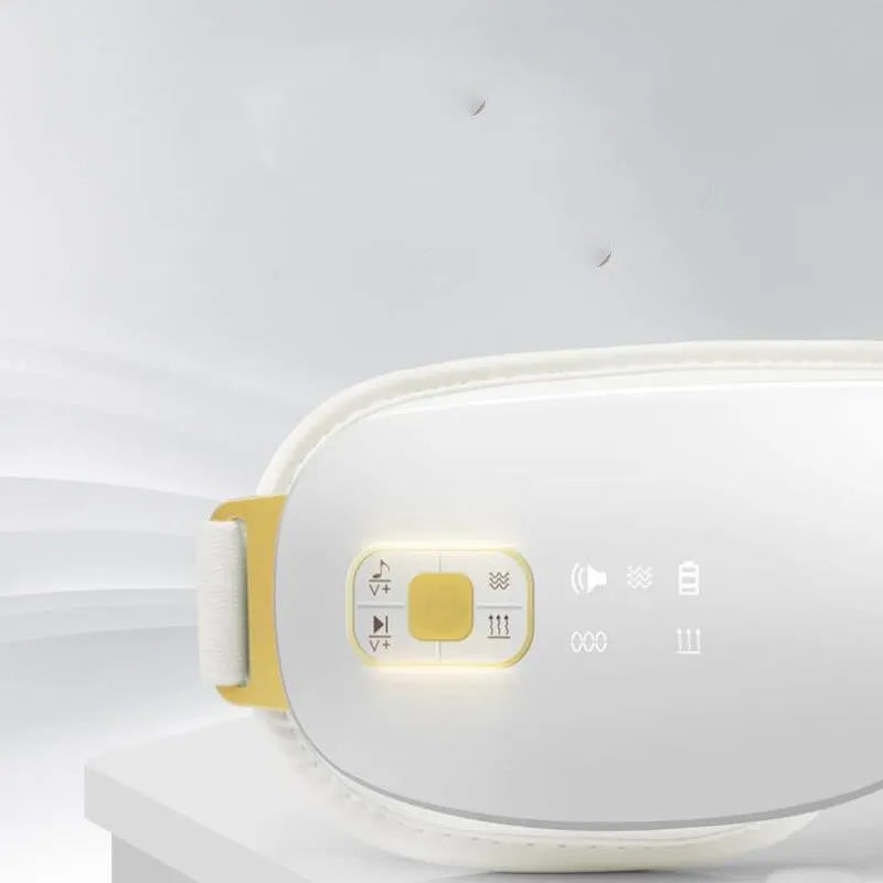 Shengyangkang SYK-212 wireless folding eye massager in white with USB cable