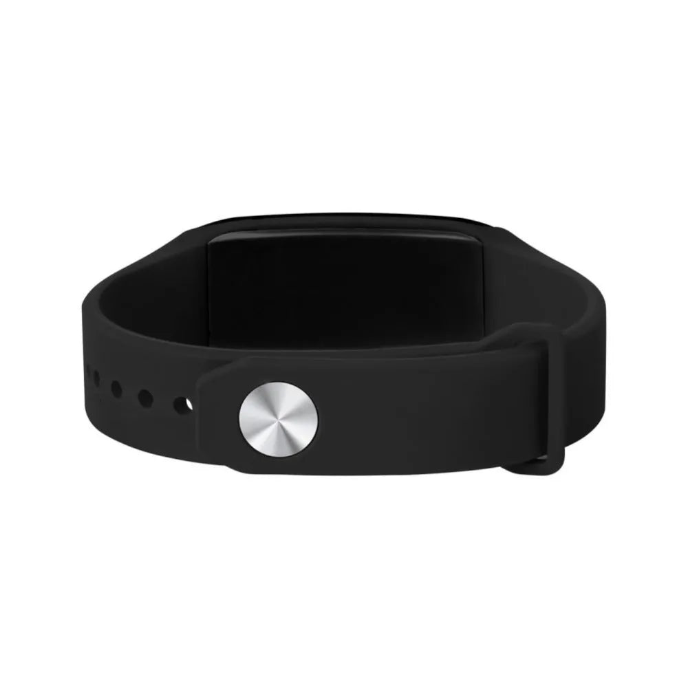EDAL K18 black silicone and ABS wearable wristband camera shown on wrist for HD recording.