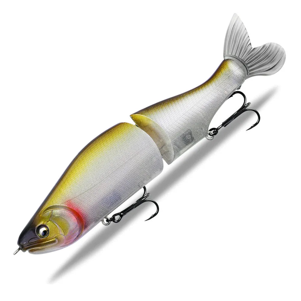 185mm soft plastic fishing bait showing colour variations for bass fishing