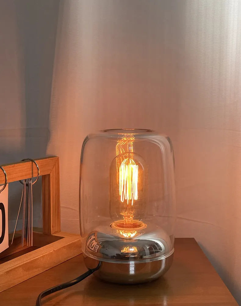 Geometric stereo essential oil lamp with modern design for bedroom aromatherapy