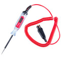 Red car special voltage tester pen 220mm for automobiles and RVs