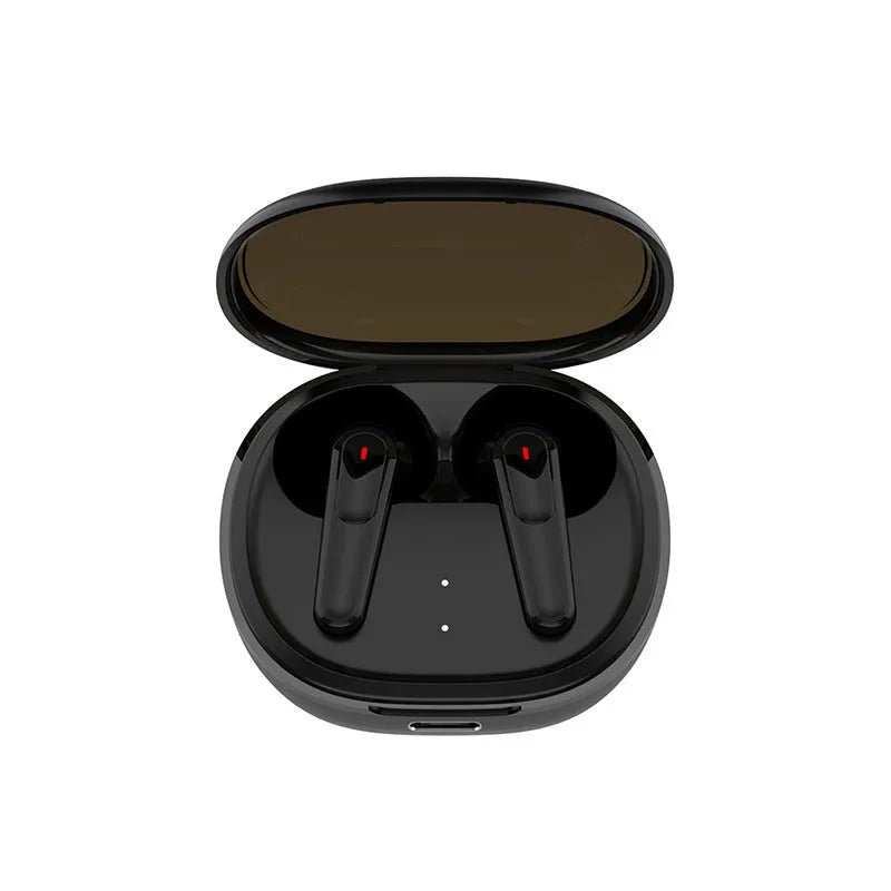 Black PRO30 Bluetooth in-ear headphones with noise reduction and gaming mode