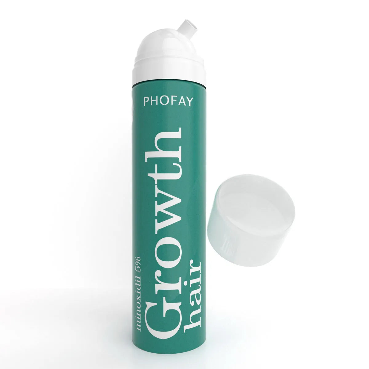 Can of CH004 Minoxidil 5% anti-hair loss mousse foam spray with applicator.