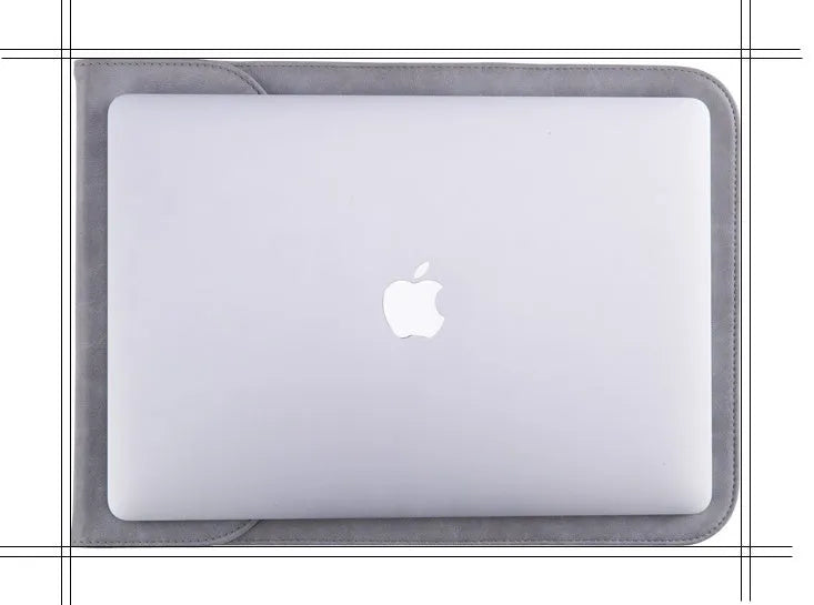 Neoprene notebook case for 11-12 inch laptop in Dark Gray with 6mm thickness