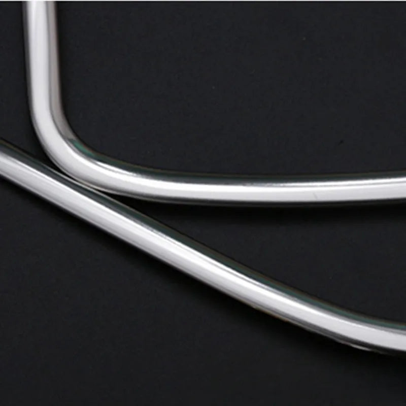 ROOX 40 series interior door audio frame stainless steel modification strips silver finish