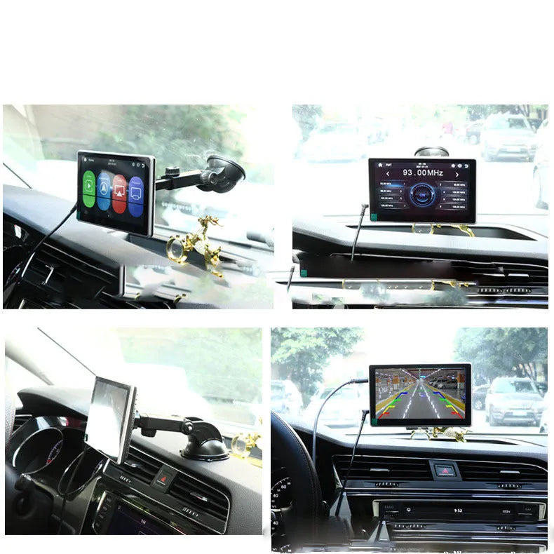 7-inch LCD screen projector for GM cars with plastic interior and manual gearbox