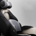 Car seat massage cushion with memory cotton construction in black, brown and grey colour options