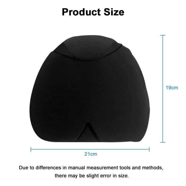 Fully enclosed cold compress cap in solid colour options of black, dark blue, or pink
