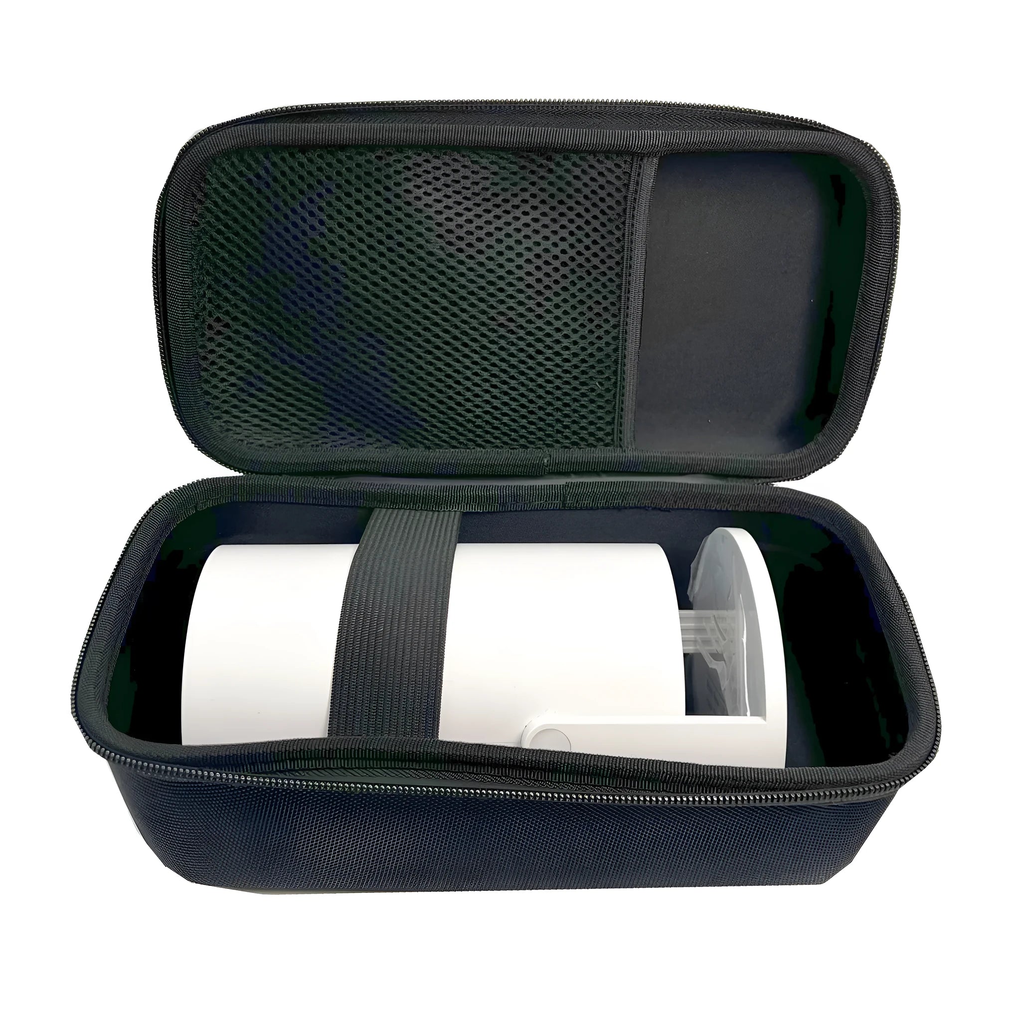 Black EVA projector storage bag for HY320 HY300 Ultra HD projector, 3kg load capacity, waterproof packaging