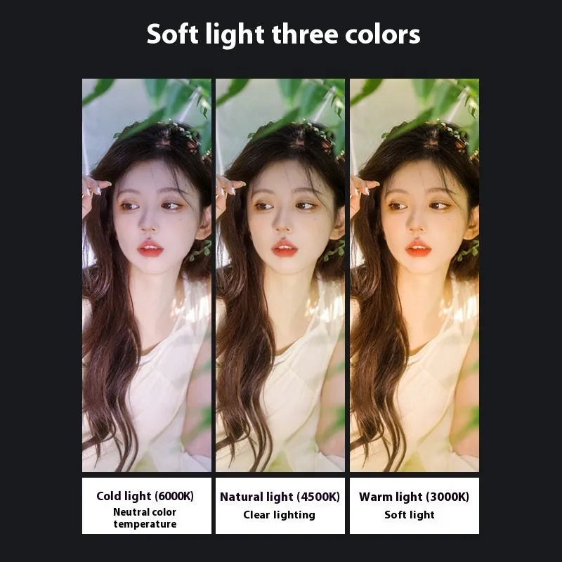 Generation Universal Holder PTZ Fill Light Selfie Bracket in Pocket3 Fill Light colour, 30cm plastic bracket
